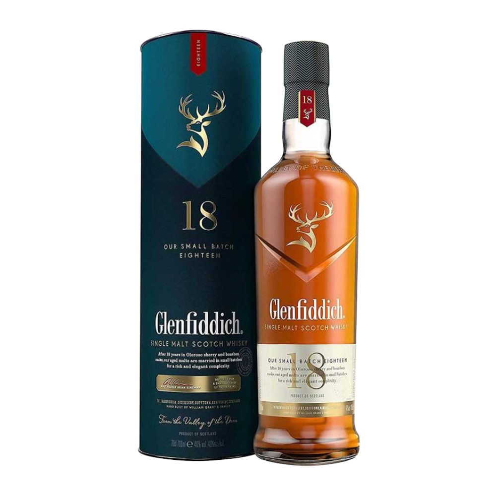 Whisky Glenfiddich 18 YO 40% 700 ml + Tuba