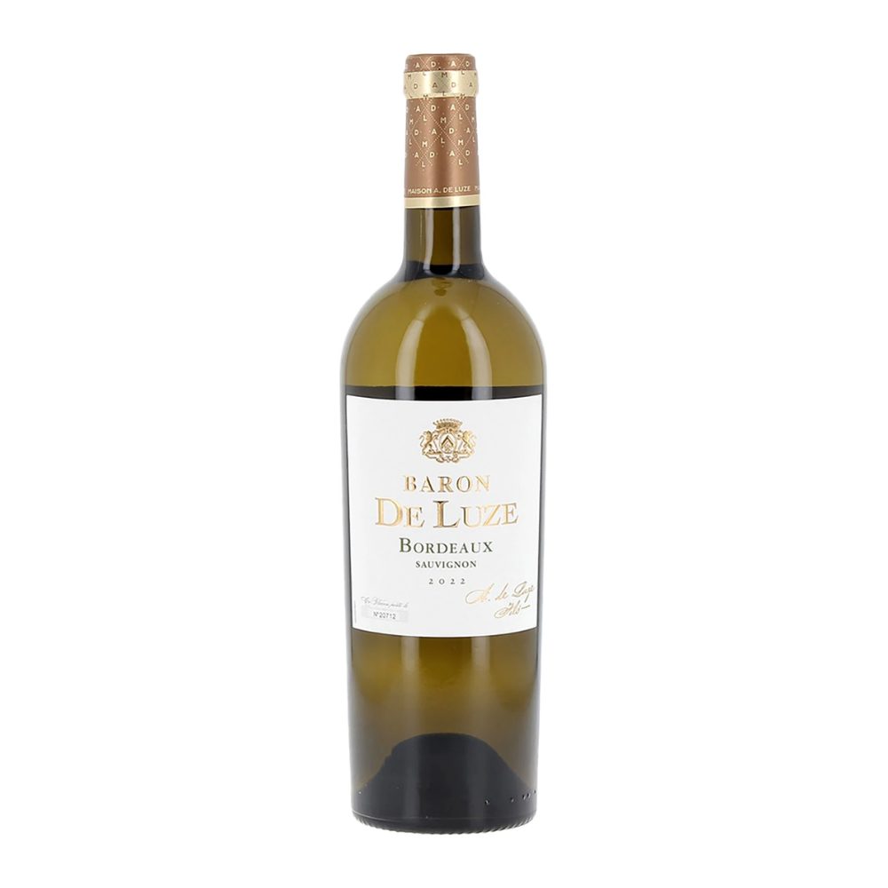 Wino Baron De Luze Bordeaux Sauvignon Blanc 2024 12% białe wytrawne 750 ml
