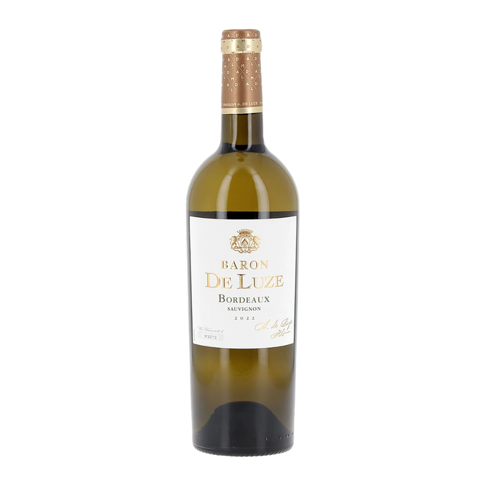 Wino Baron De Luze Bordeaux Sauvignon Blanc 2024 12% białe wytrawne 750 ml