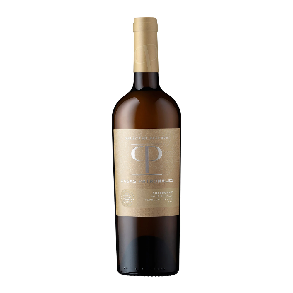 Wino Casas Patronales Selected Reserve Chardonnay 2025 13% białe wytrawne 750 ml