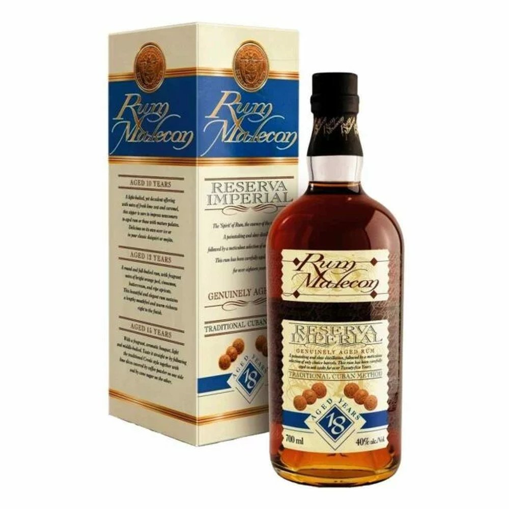 Rum Malecon 18YO 40% 700 ml kartonik