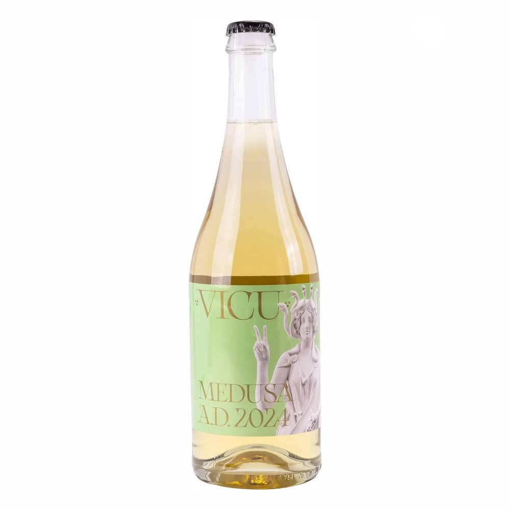 Wino Winnica Pałac Mała Wieś VICU Medusa Frizzante 2024 13% 750 ml