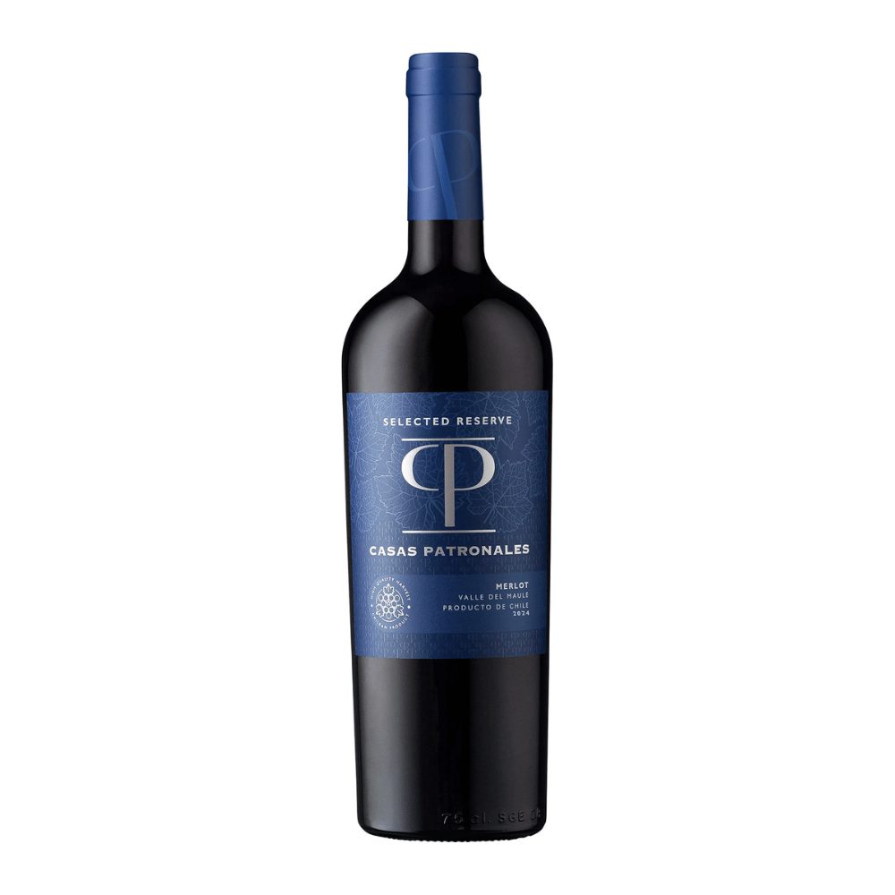Wino Casas Patronales Selected Reserve Merlot 2024 13,5% czerwone wytrawne 750 ml