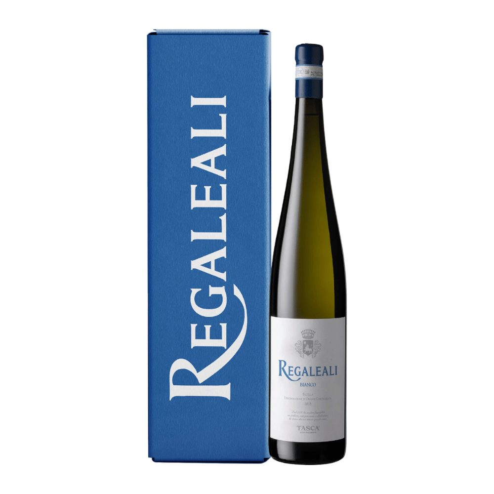 Wino Tasca Regaleali Bianco 2025 12,5% białe wytrawne 1500 ml kartonik