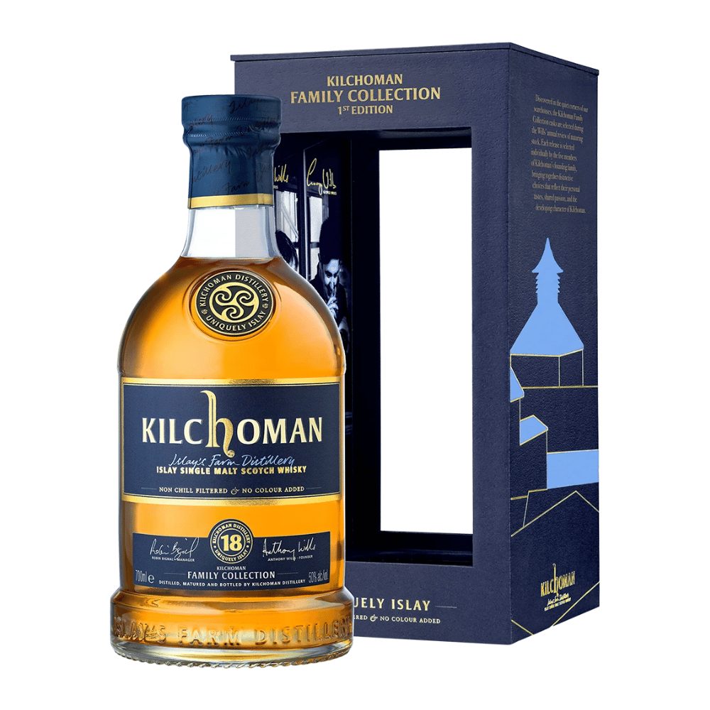 Whisky Kilchoman Family Collection 18YO 1st Edition Bourbon Cask 50% 700 ml kartonik