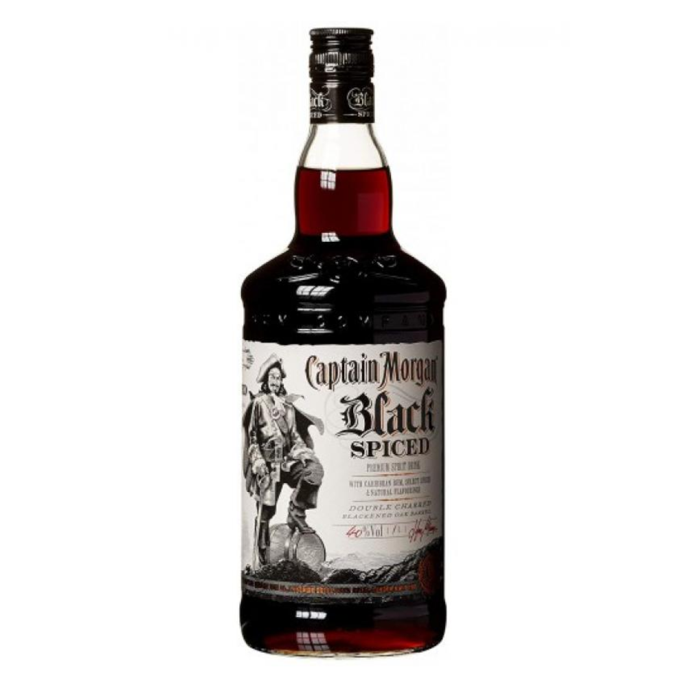 Rum Captain Morgan Black Spiced 40% 700 ml