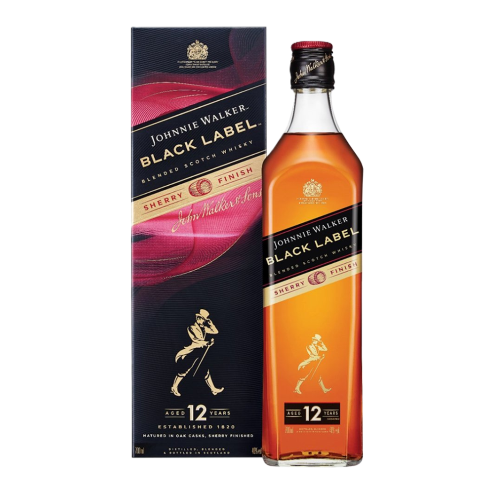 Whisky Johnnie Walker Black Label Sherry 12 YO 40% 700 ml