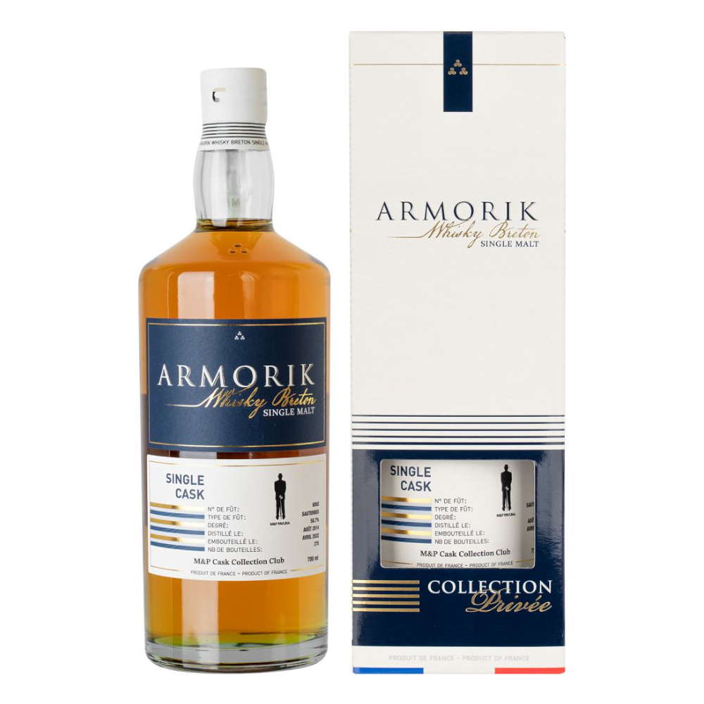 Whisky Armorik Single Cask M&P Cask Collection Club 58,6% 700 ml