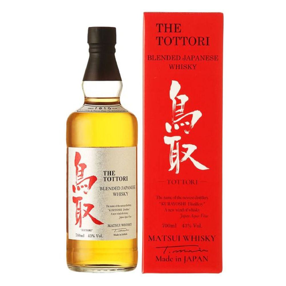 Whisky Tottori Japanese 43% 700 ml kartonik