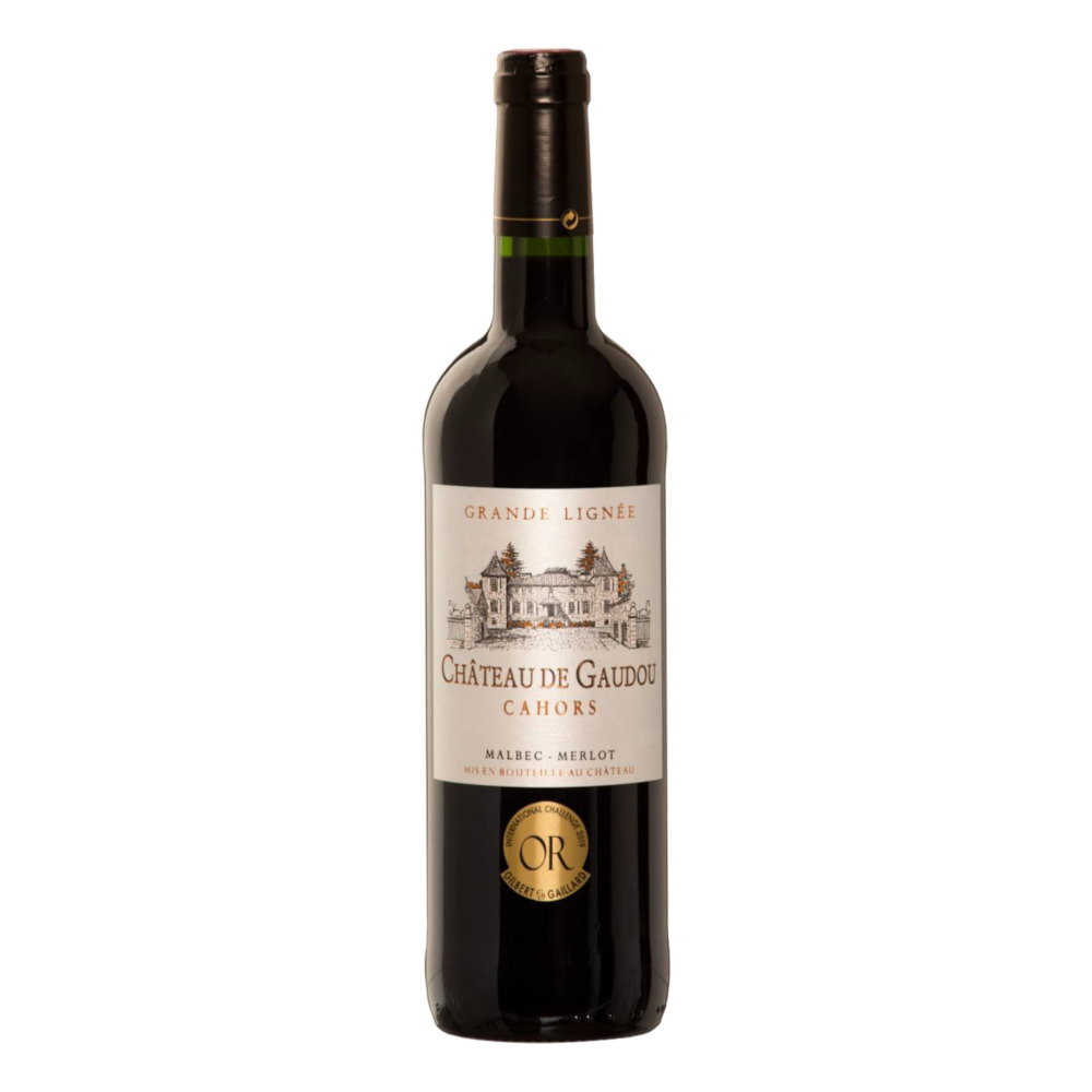 Wino Chateau de Gaudou Cahors Grande Lignee 2019 13,5% czerwone wytrawne 750 ml