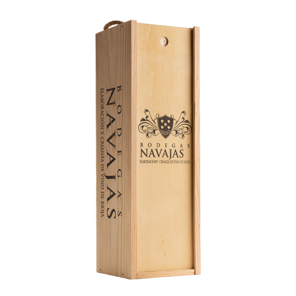 Wino Navajas Reserva 2017 13,5%  czerwone wytrawne 5000 ml + skrzynka
