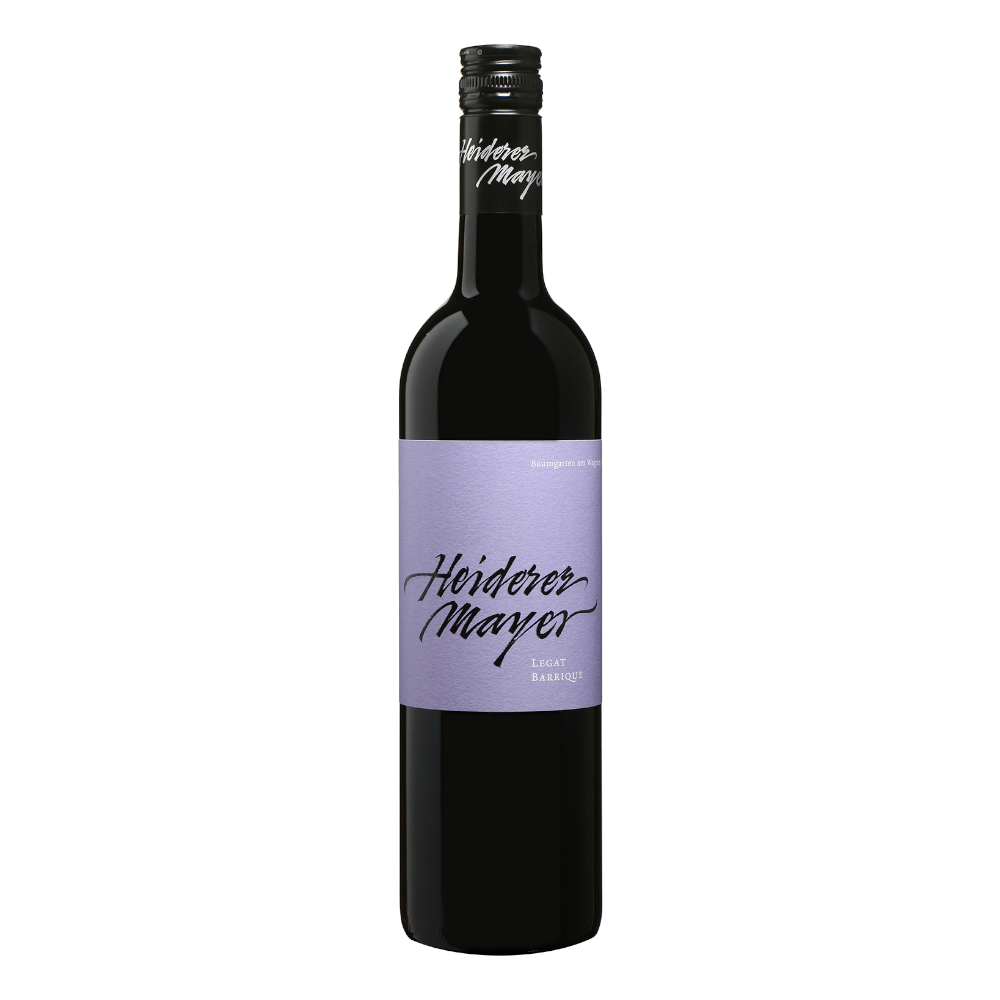 Wino Heiderer Legat Cuvee Barrique 2022 13% czerwone wytrawne 750 ml
