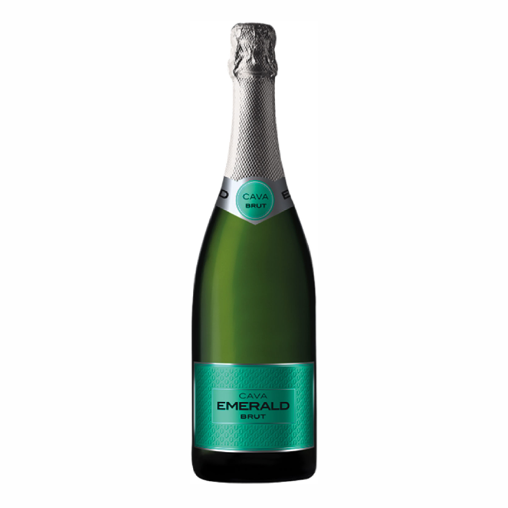Wino Emerald Cava Brut 11,5% białe wytrawne 750 ml