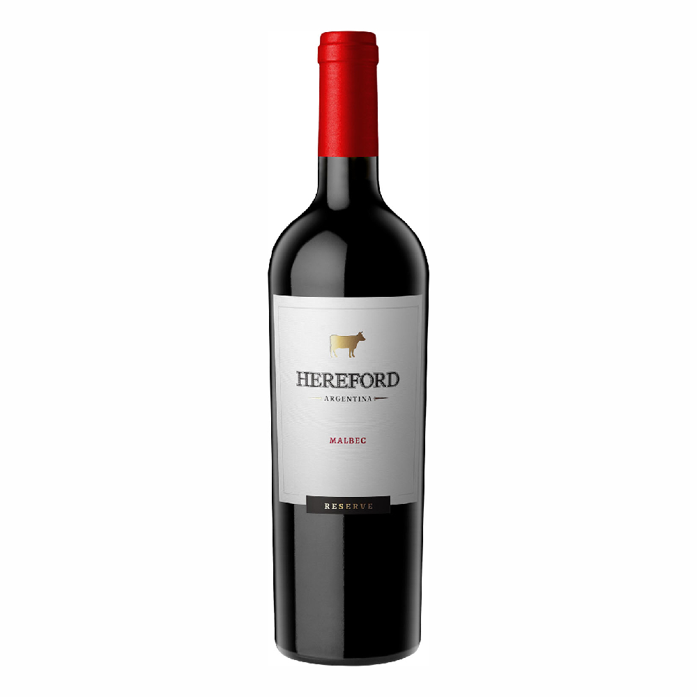 Wino Hereford Reserva Malbec 13% czerwone wytrawne 750 ml