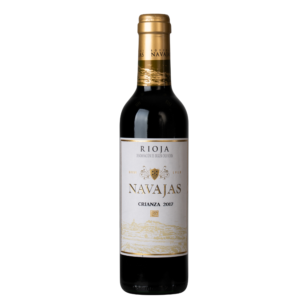 Wino Navajas Crianza 2018 13,5% czerwone wytrawne 375 ml