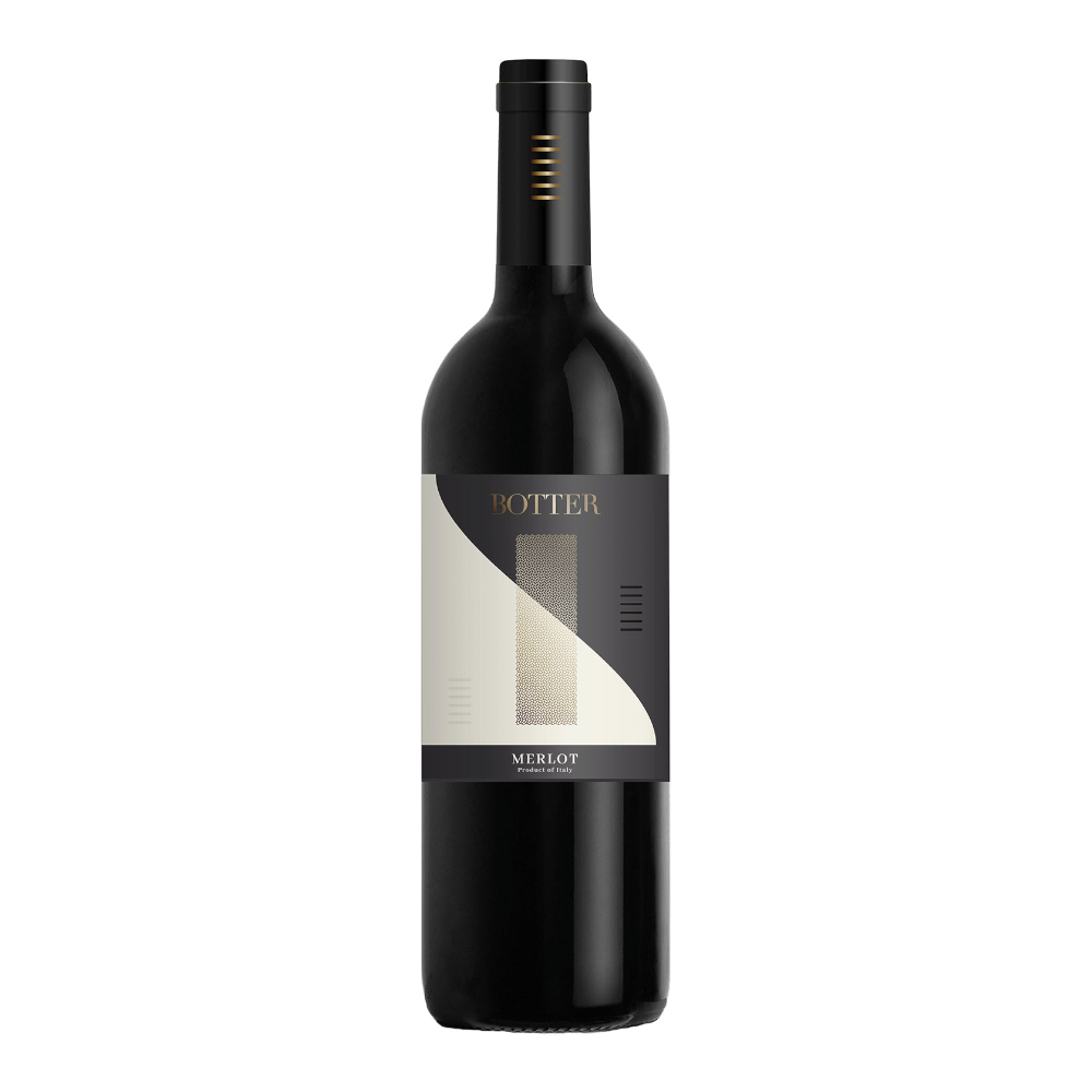 Wino Merlot Botter  12% Czerwone Wytrawne 750 ml