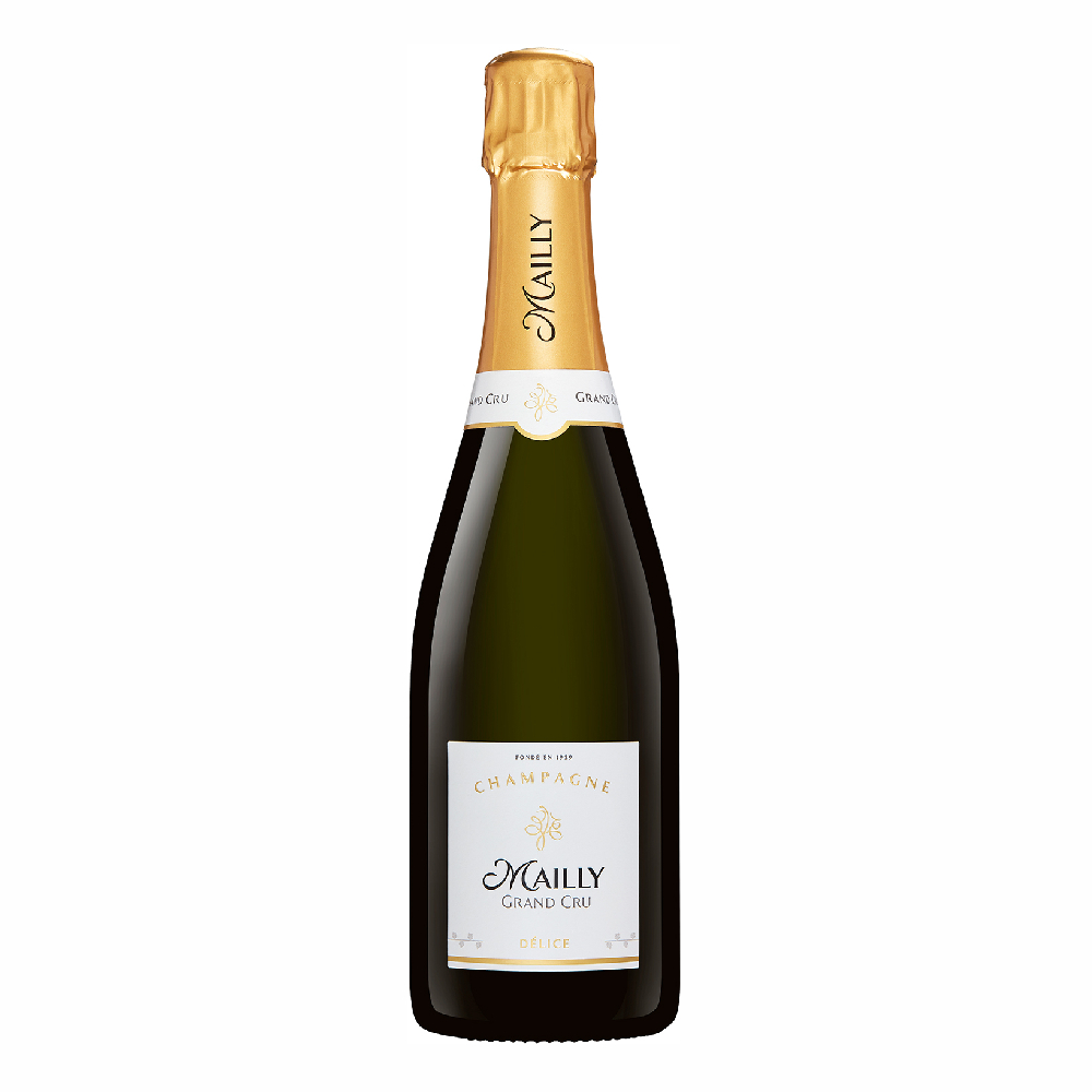 Szampan Mailly Delice Demi Sec 12,5% biały półwytrawny 750 ml