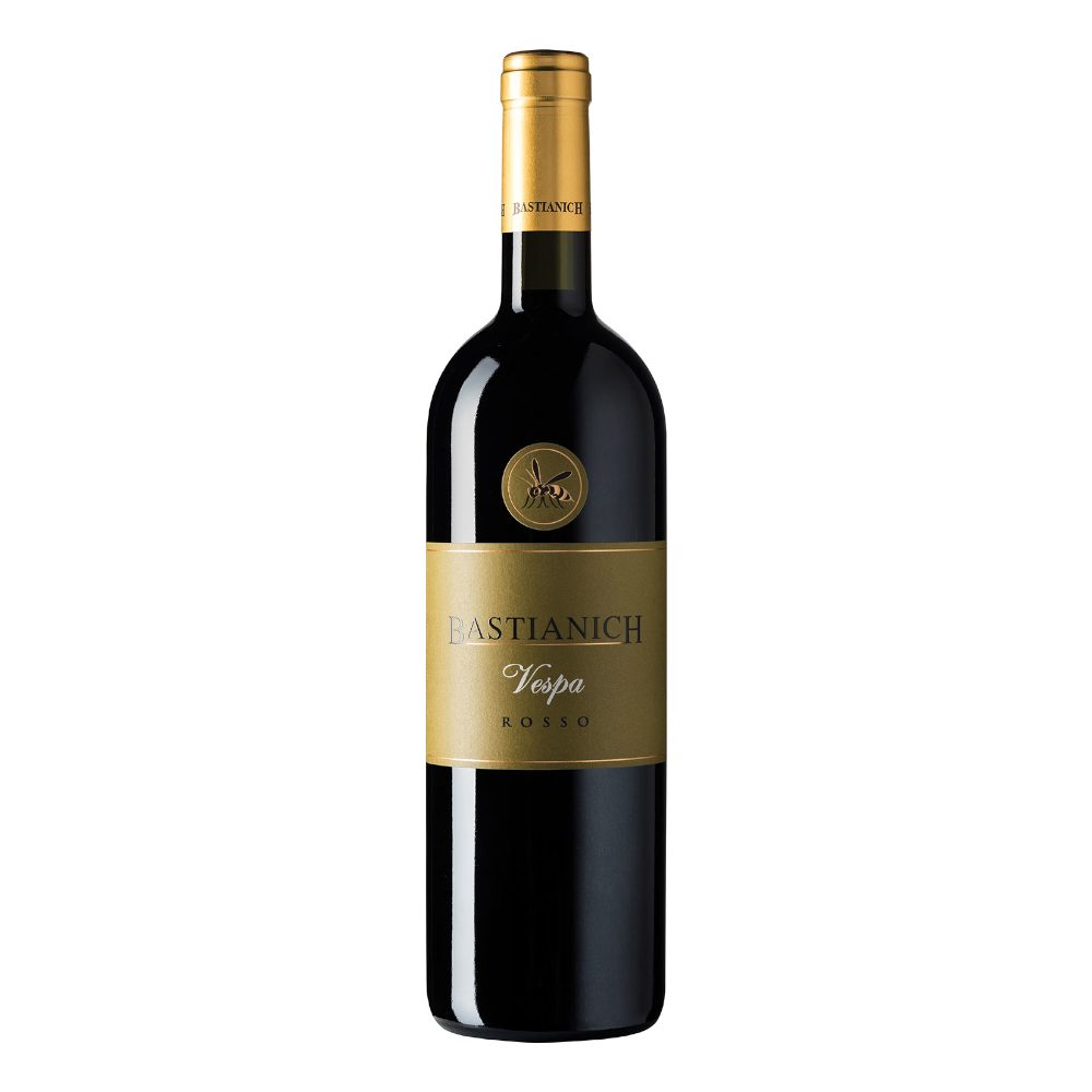 Wino Bastianich Rosso Giulia Vespa 2018 13% czerwone wytrawne 750 ml