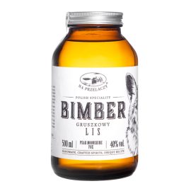 Wódka Na Przelaczy Bimber Lis Gruszkowy 40% 500 ml