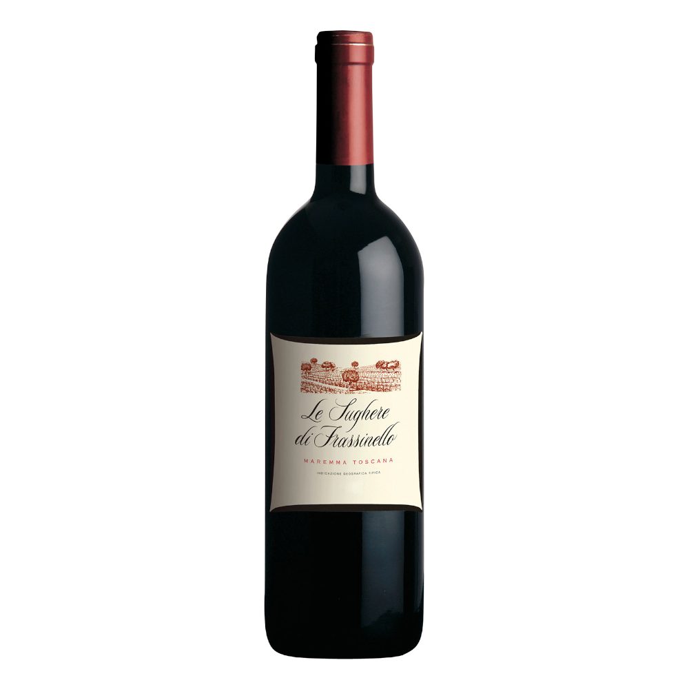 Wino Le Sughere Di Frassinello Rocca 2021 14,5% czerwone wytrawne 750 ml