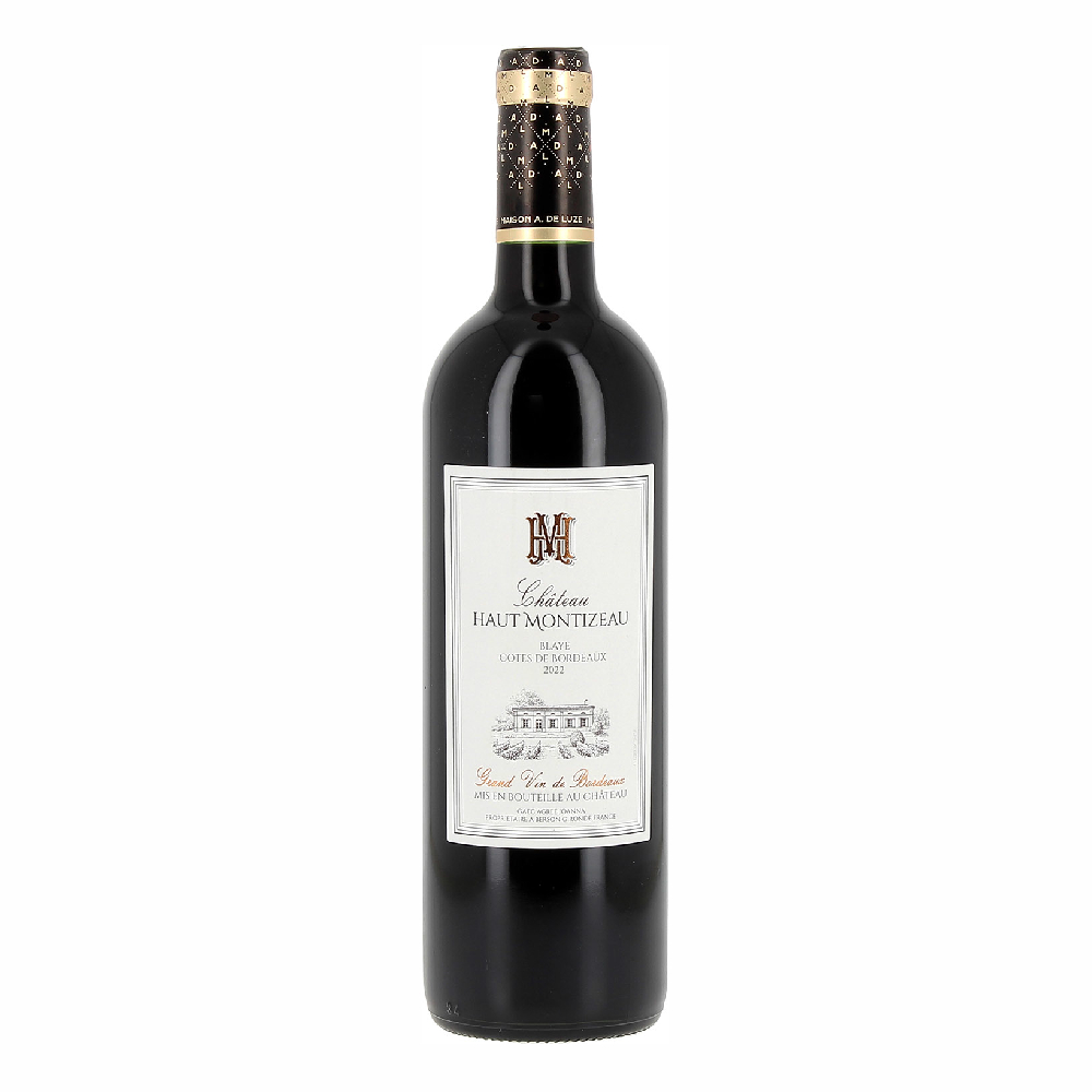 Wino Chateau Haut Montizeau Bordeaux 2022 13% czerwone wytrawne 750 ml