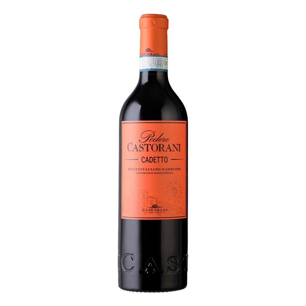 Wino Podere Castorani Cadetto Montepulciano 2022 13% czerwone wytrawne 750 ml