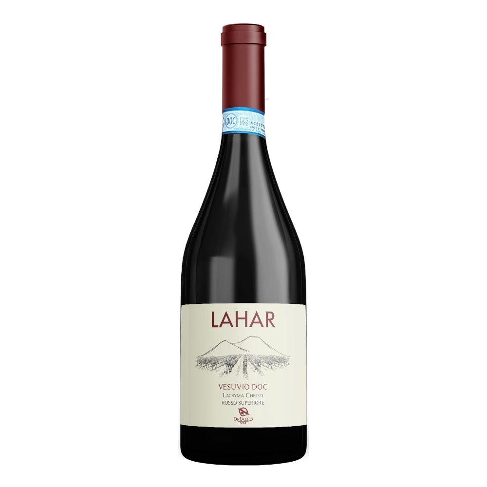 Wino De Falco Lahar Lacryma Christi Rosso 2023 12,5% czerwone wytrawne 750 ml