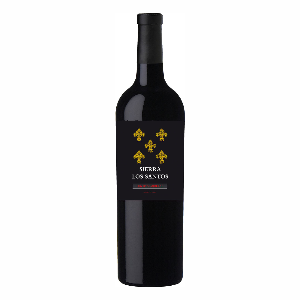 Wino Sierra Los Santos Tinto Semi Dulce 11% czerwone półsłodkie 750 ml