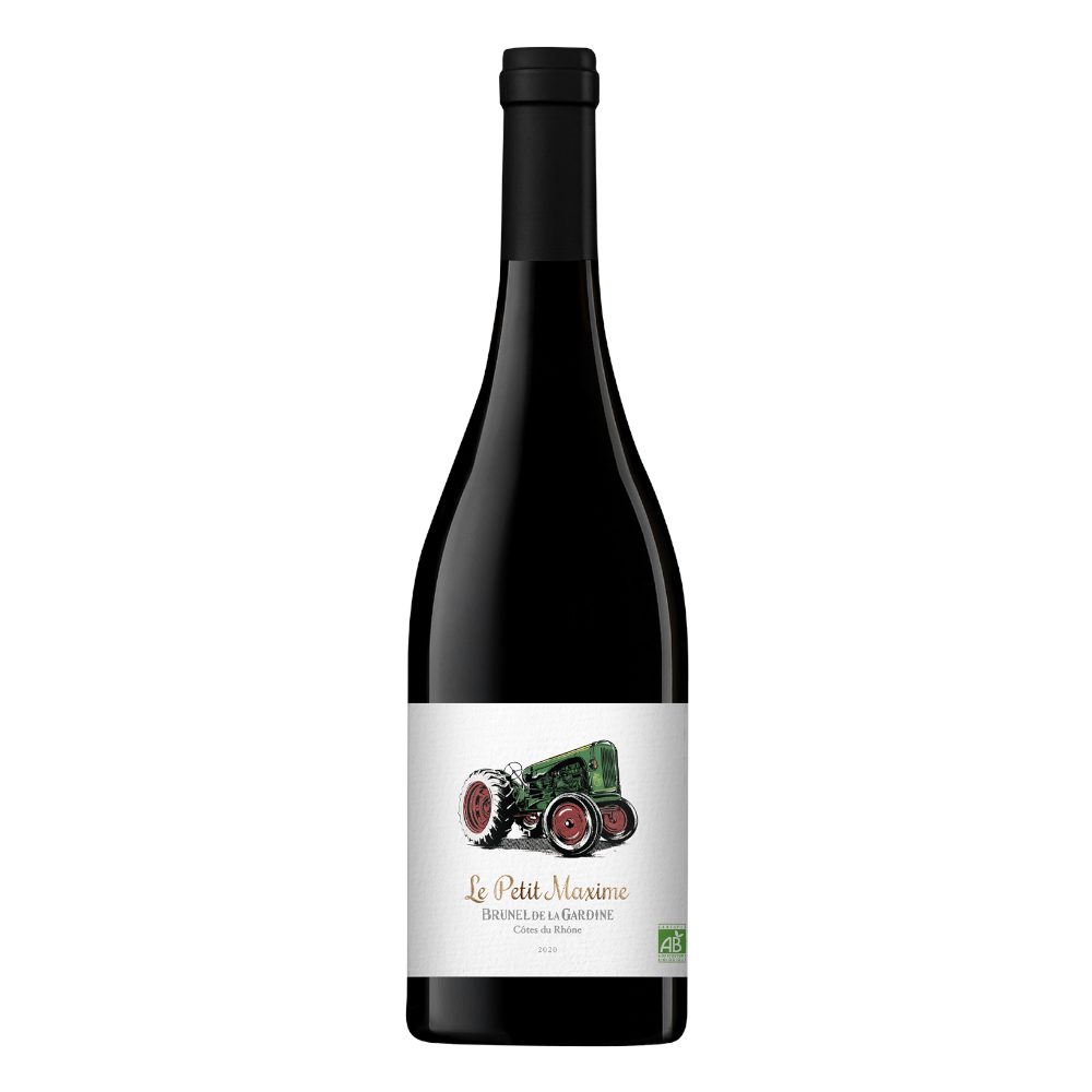 Wino Le Petit Maxime Cotes Du Rhone Rouge 2023 14% czerwone wytrawne 750 ml