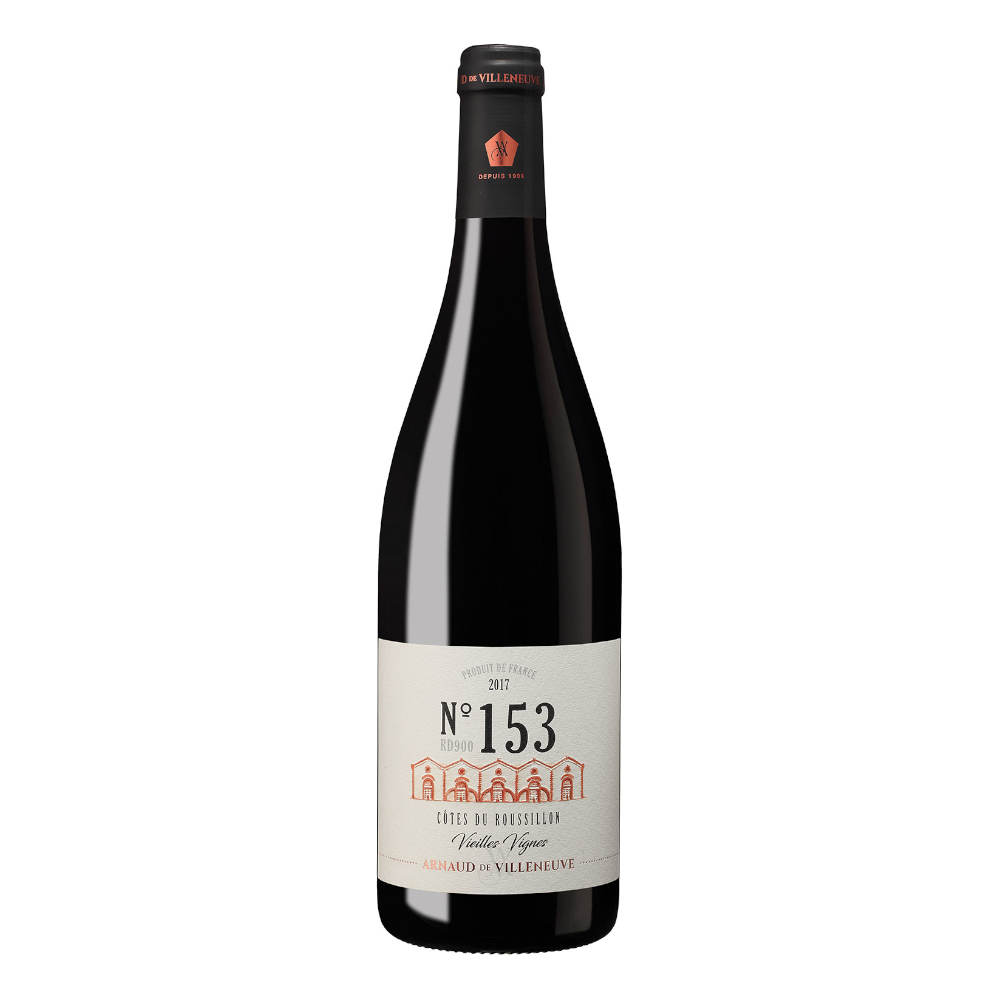 Wino No 153 Rouge Cotes Du Roussilon 2023 14% czerwone 750 ml