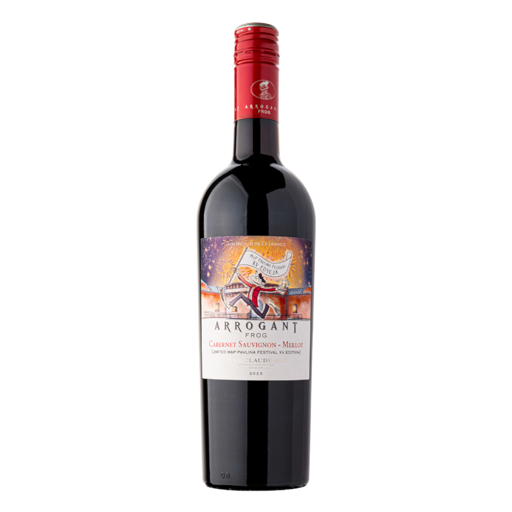 Wino Very Arrogant From Cabernet Sauvignon Merlot Festival Edition 2023 14% czerwone wytrawne 750 ml