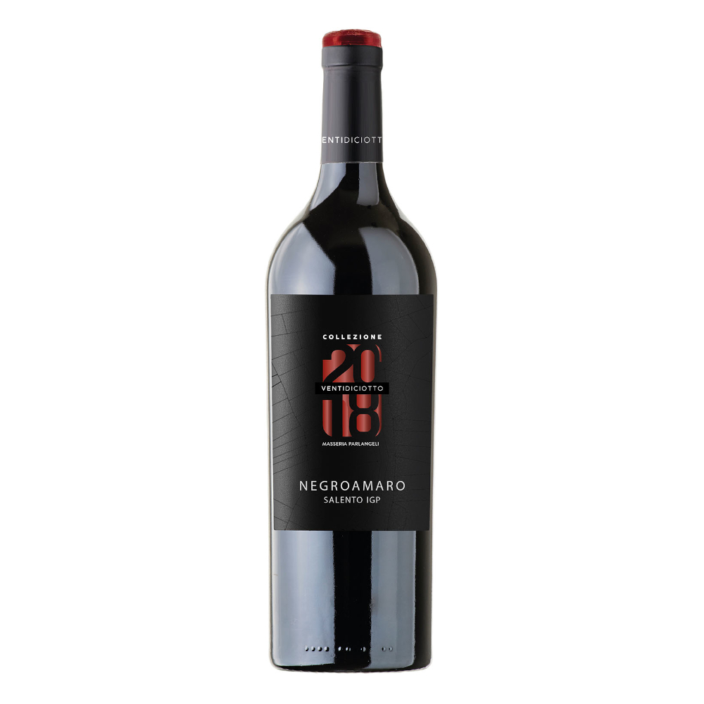 Wino Masseria Parlangeli Negroamaro Salento IGP 2023 14% czerwone wytrawne 750 ml