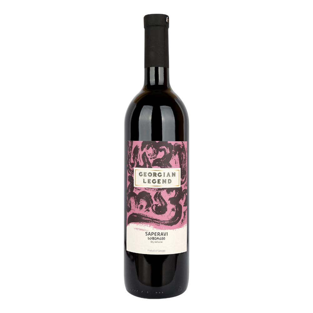 Wino Georgian Legend Saperavi 2020 13% czerwone wytrawne 750 ml