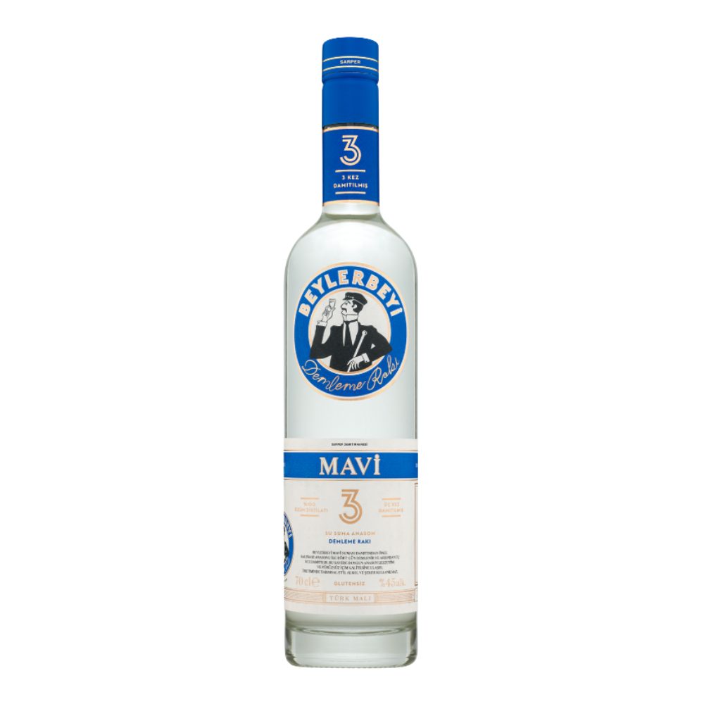 Raki Beylerbeyi Demleme Raki Mavi  45% 700 ml