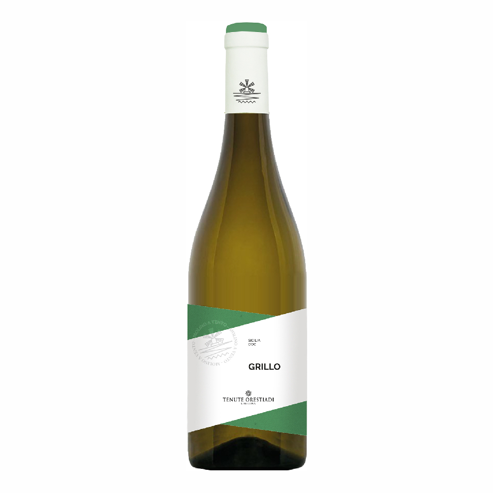 Wino Orestiadi Molino A Vento Grillo 2024 12,5% białe wytrawne 750 ml