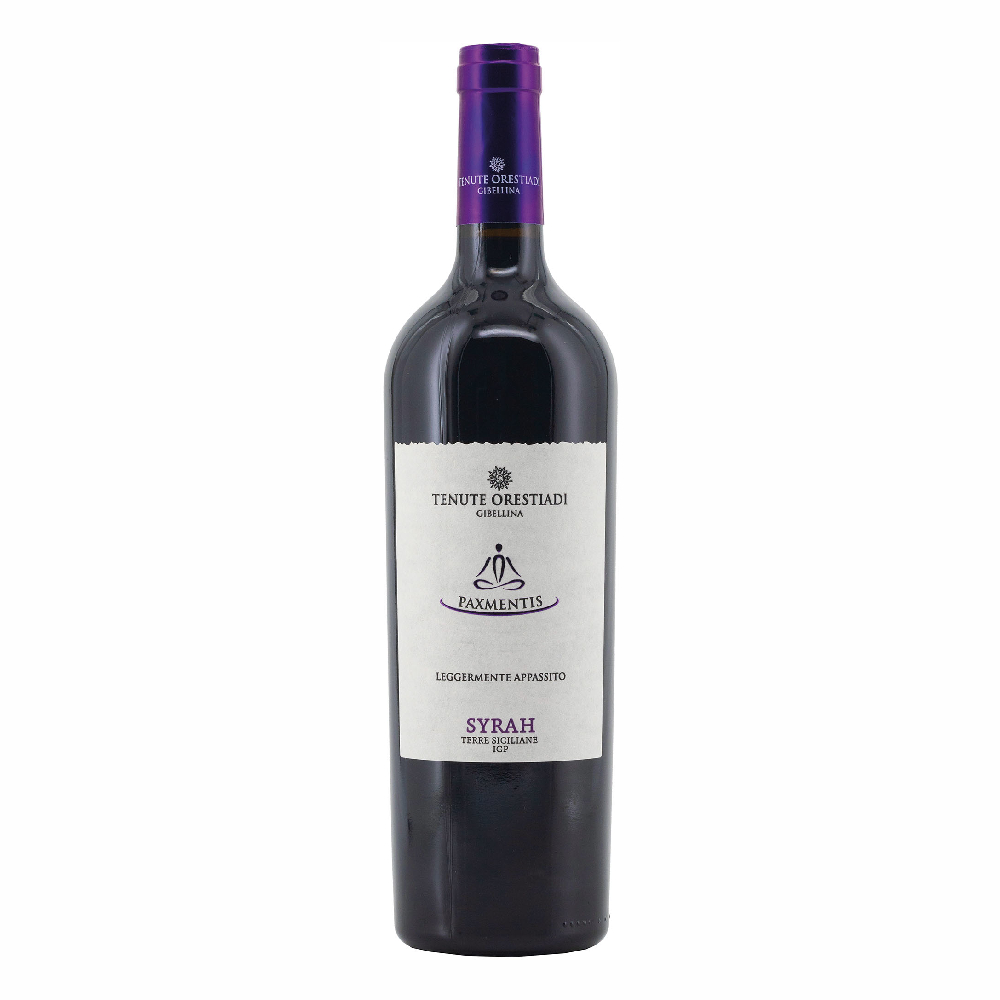 Wino Orestiadi Tenute Syrah Paxments 2022 14,5% czerwone wytrawne 750 ml