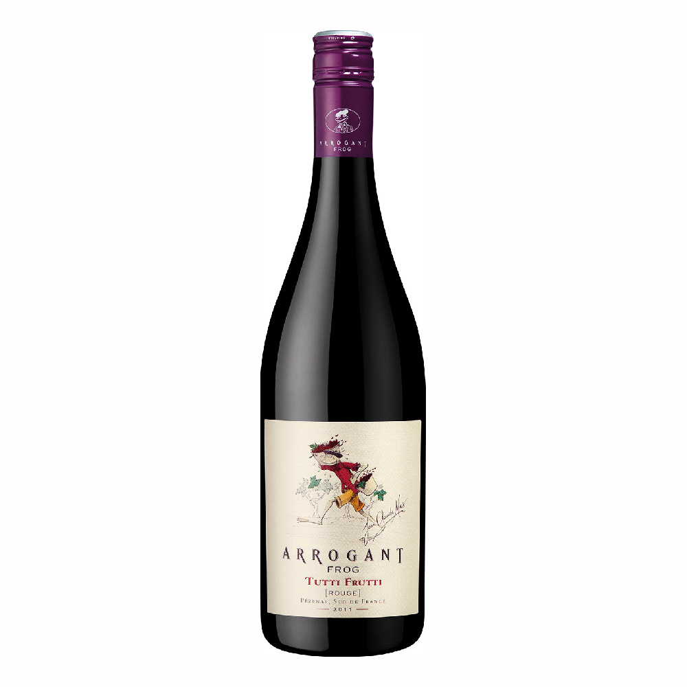 Wino Arrogant Frog Tutti Frutti Rouge 2022 13,5% czerwone wytrawne 750 ml