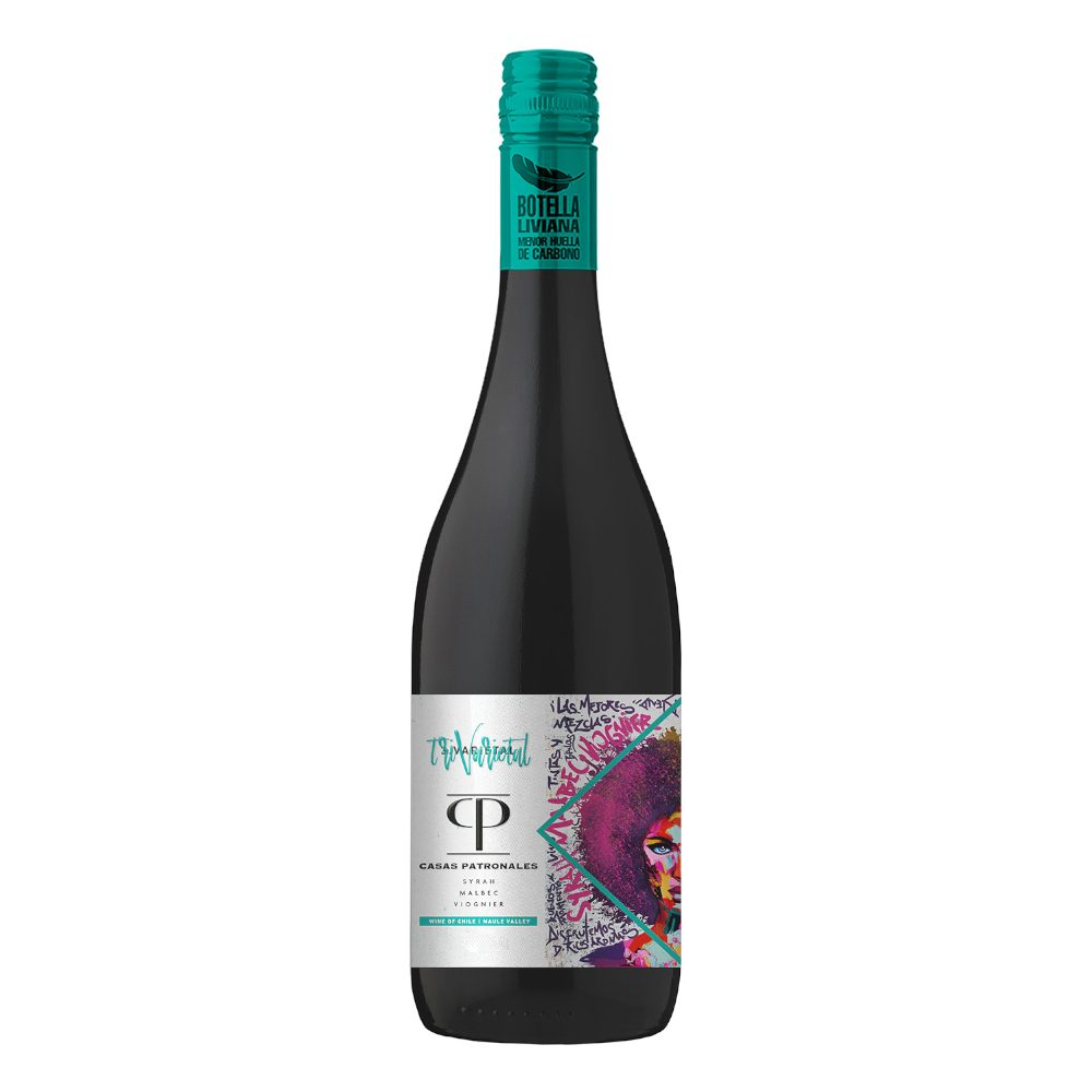 Wino Casas Patronales Syrah/Malbec/Viognier 2021 13,5% czerwone wytrawne 750 ml