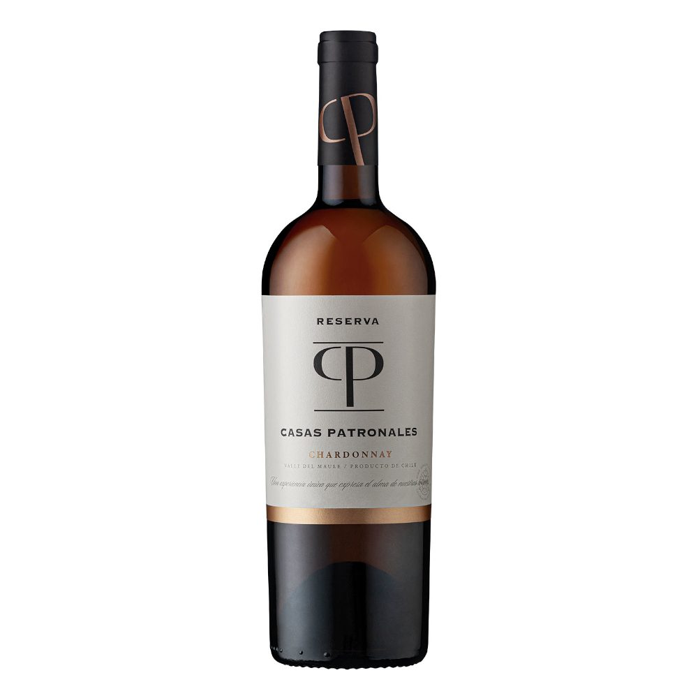 Wino Casas Patronales Reserva Chardonnay 2022 13,5% białe wytrawne 750 ml