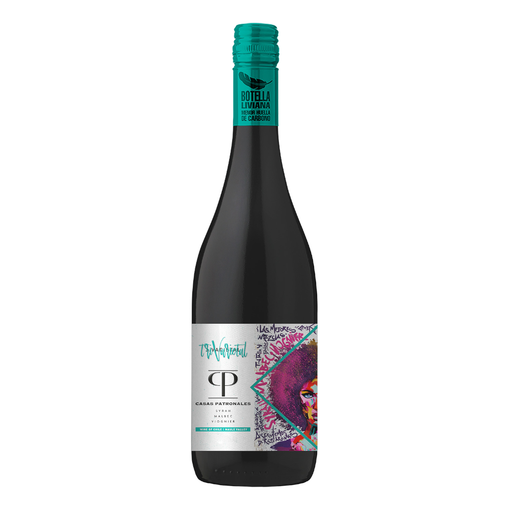 Wino Casas Patronales Syrah/Malbec/Viognier 2021 13,5% czerwone wytrawne 750 ml