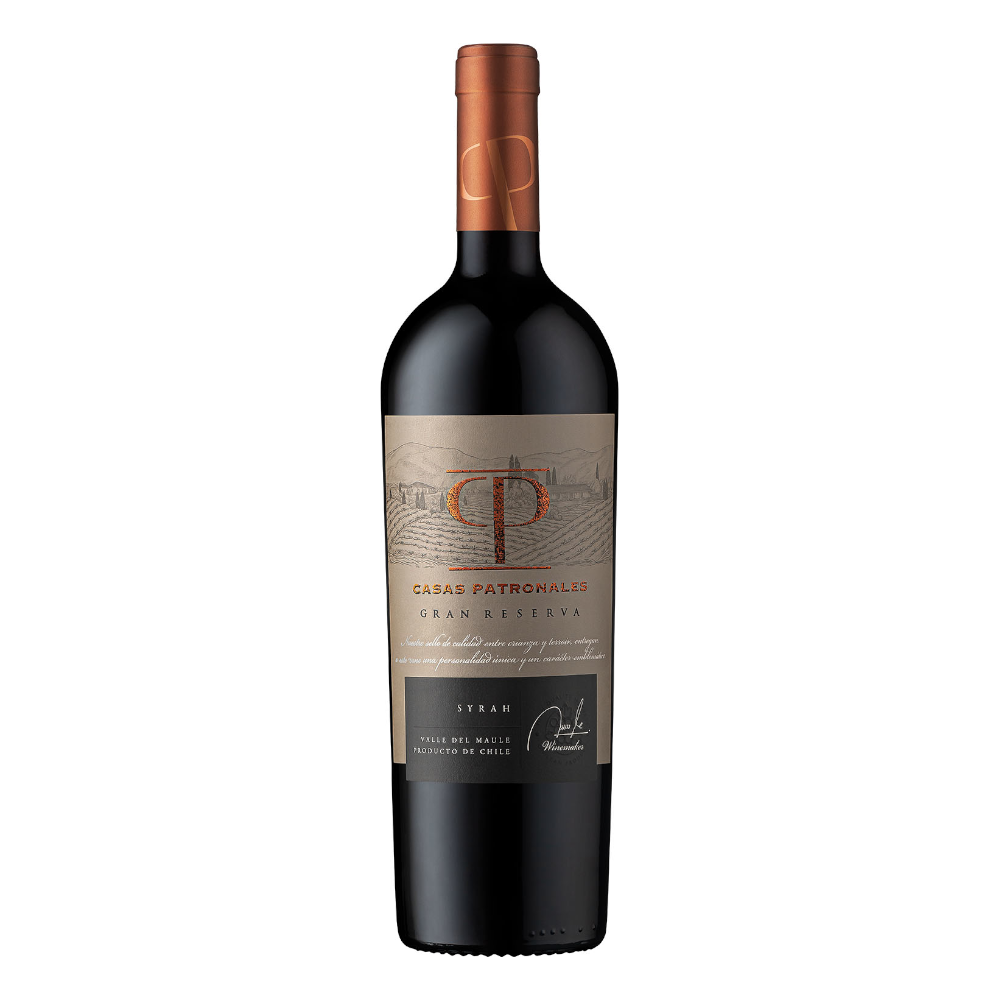 Wino Casas Patronales Gran Reserva Syrah 2020 14% czerwone wytrawne 750 ml