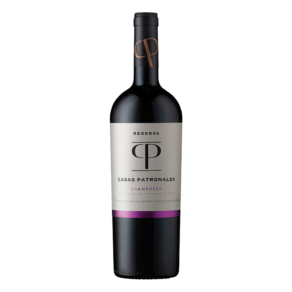 Wino Casas Patronales Reserva Carmenere 2022 14% czerwone wytrawne 750 ml