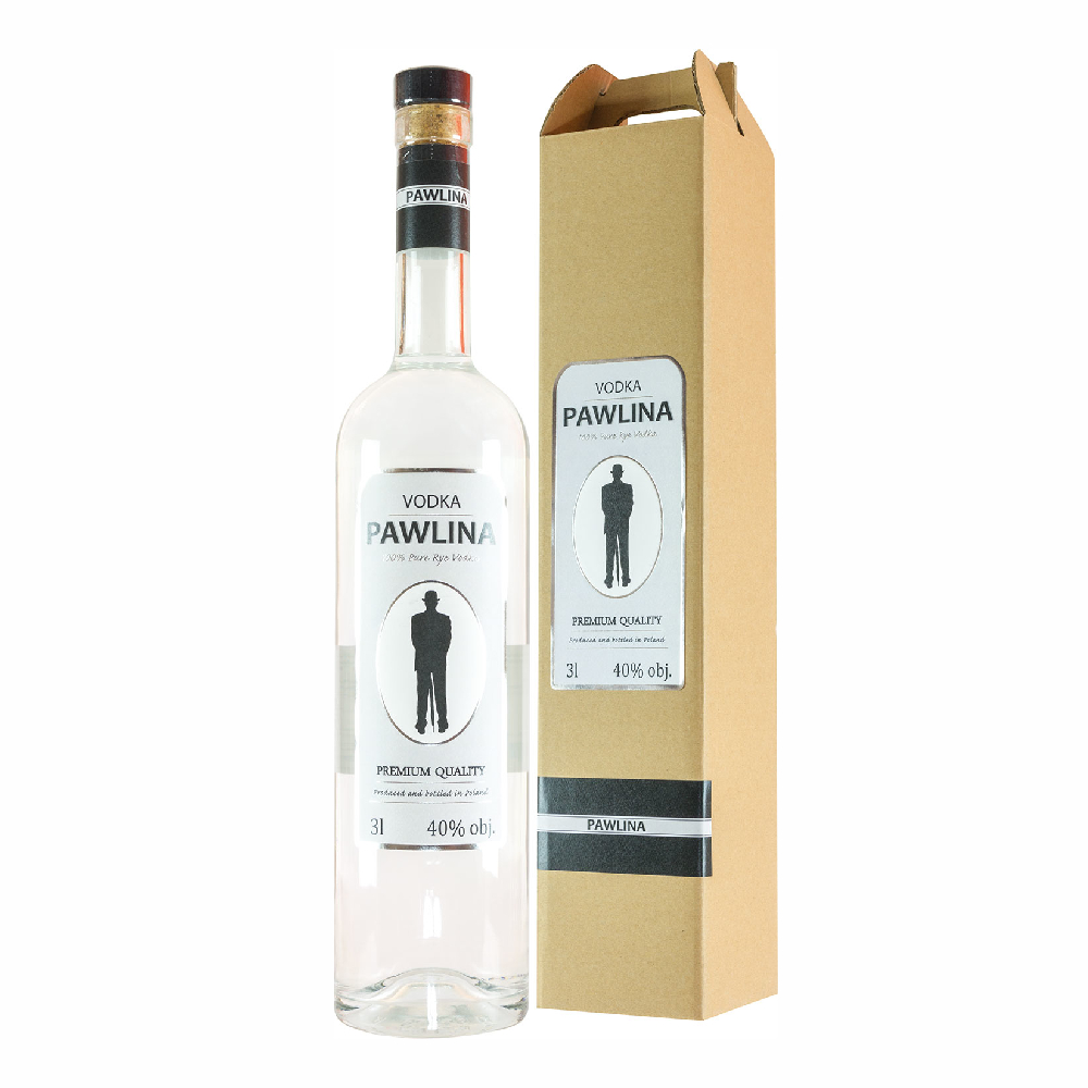 Wódka Pawlina 40% 3000 ml kartonik z pompką