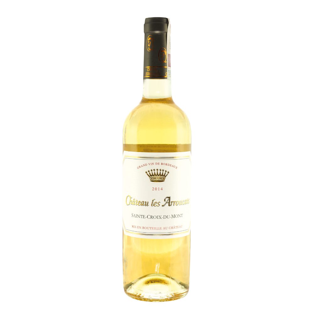 Wino Chateau Les Arroucats 2021 13,5% białe słodkie 750 ml