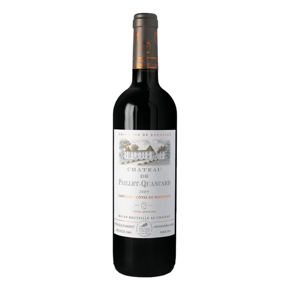 Wino Chateau De Paillet Cadillac 2020 12,5% czerwone wytrawne 750 ml