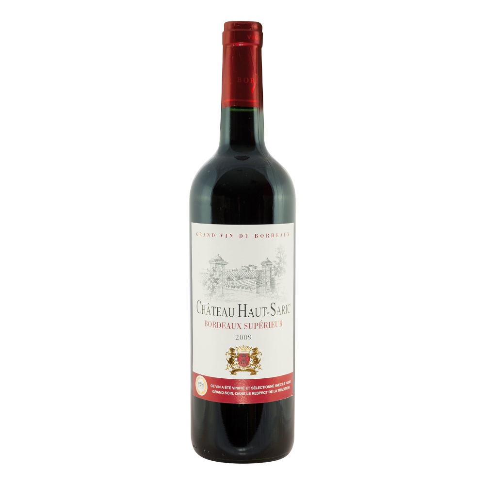 Wino Chateau Haut Saric 2018 rouge 13,5% czerwone wytrawne 750 ml
