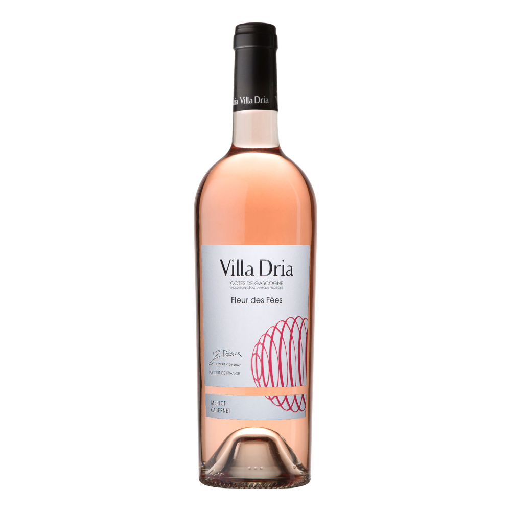 Wino Villa Dria Fleur Des Fees Rose 2023 11,5% różowe wytrawne 750 ml