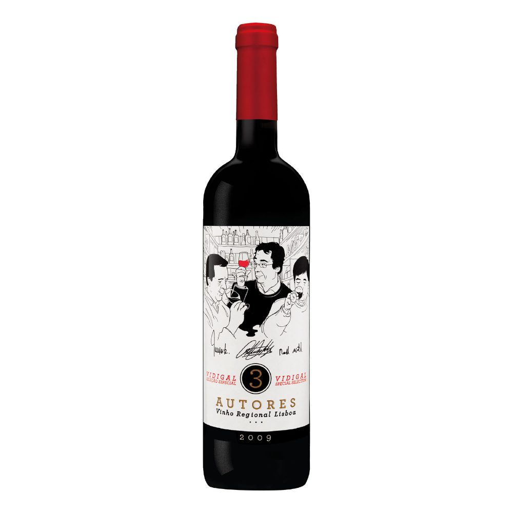 Wino 3 Autores Selecao Especial 2019 13% czerwone wytrawne 750 ml