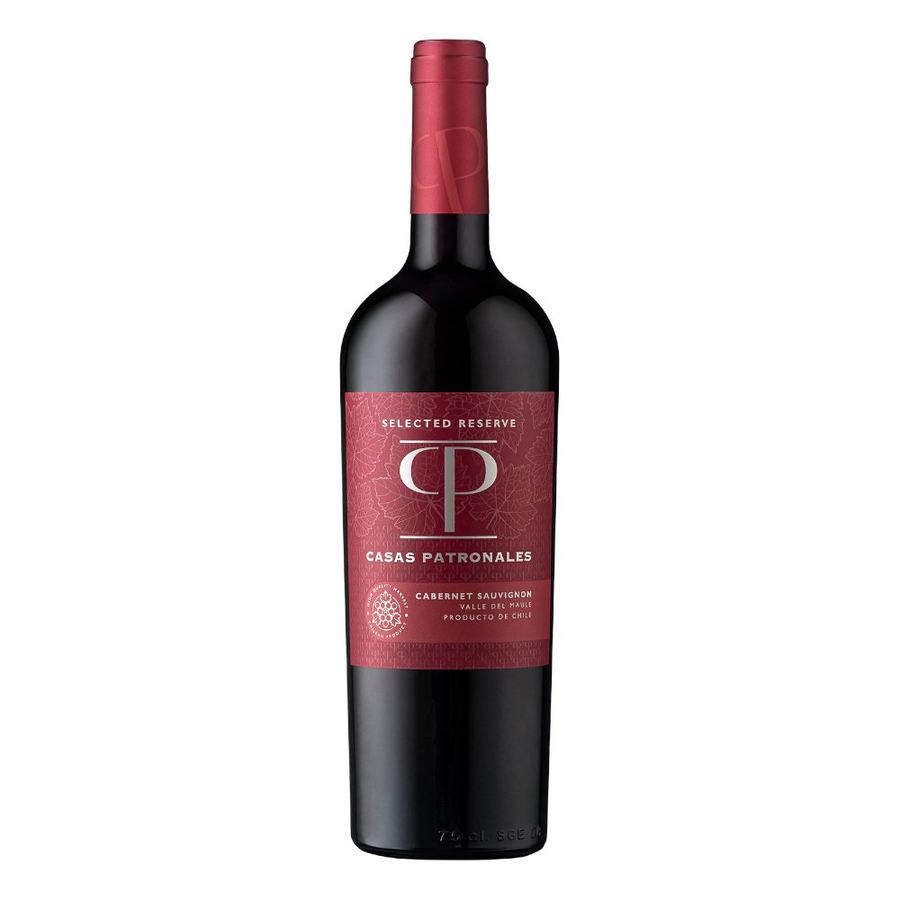 Wino Casas Patronales Selected Reserve Cabern Sauvignon 2022 13,5% czerwone wytrawne 750 ml