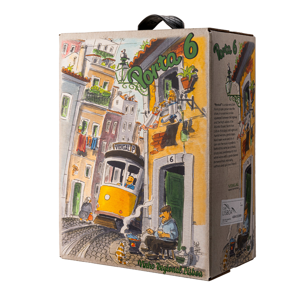 Wino Porta 6 Branco BiB 2023 13,5% białe wytrawne 3000 ml